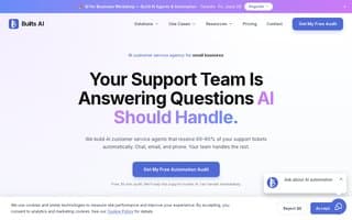 Screenshot of builts.ai
