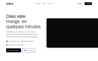 Screenshot of bulle.ai