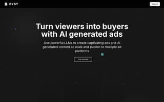 Screenshot of byby.ai