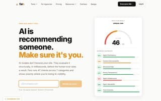 Screenshot of byfaro.ai