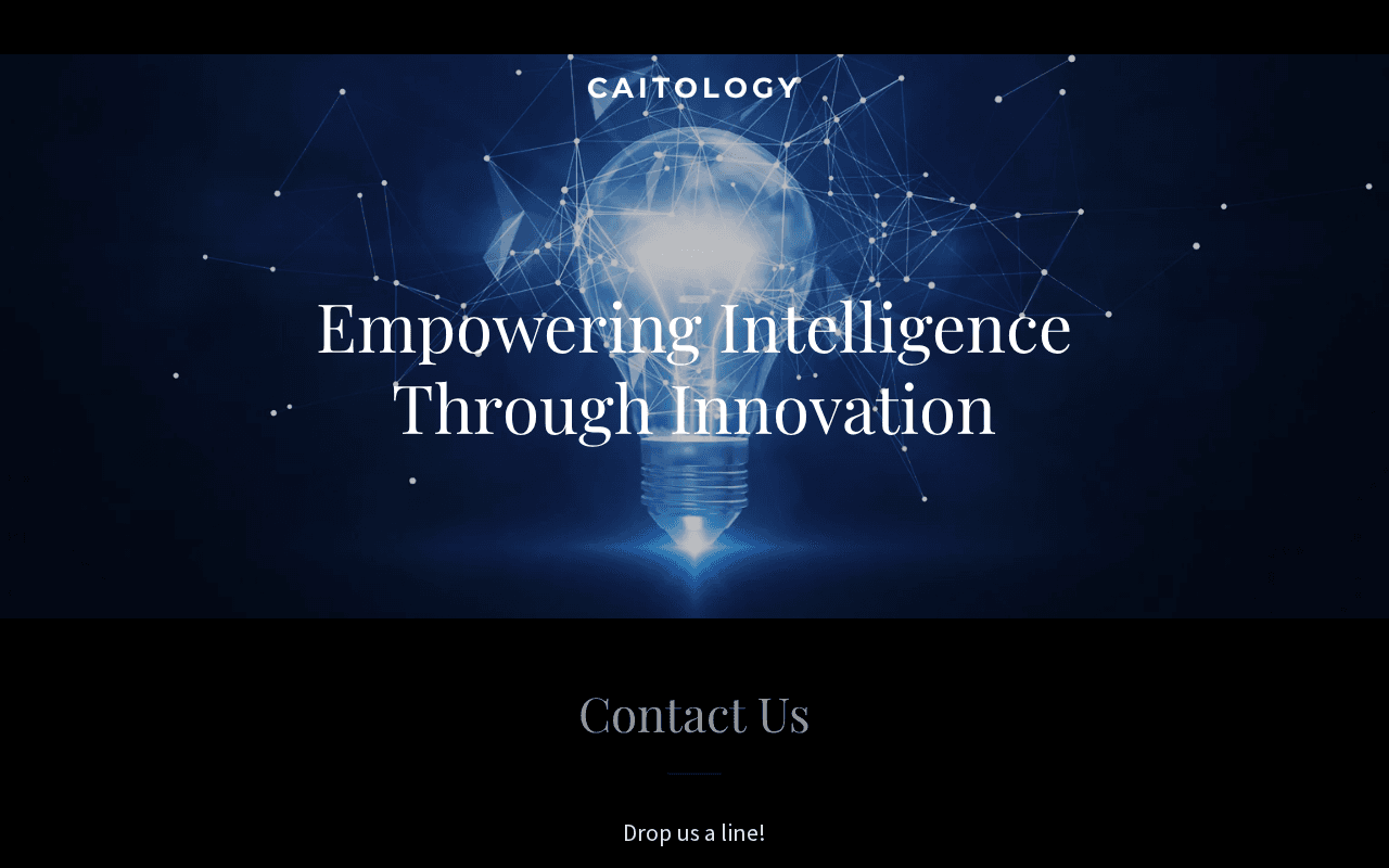 Screenshot of caitology.ai