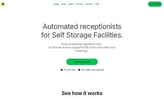 Screenshot of callbee.ai