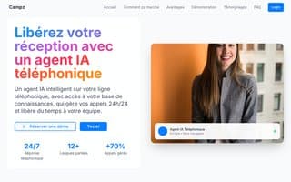 Screenshot of campz.ai