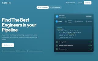Screenshot of candora.ai