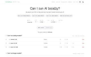 Thumbnail of canirun.ai
