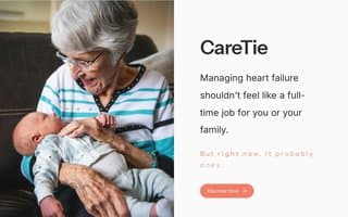Screenshot of caretie.ai