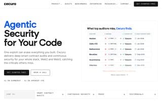Screenshot of cecuro.ai
