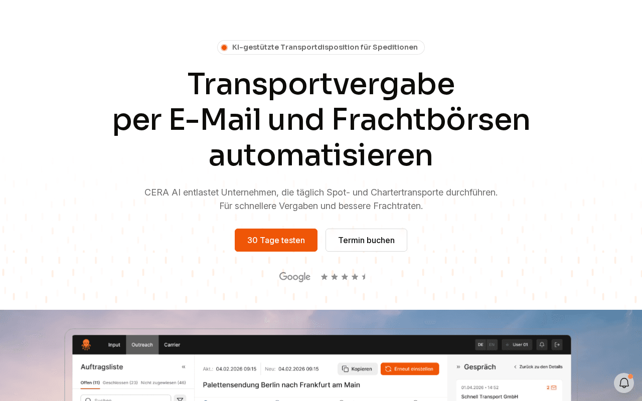 Screenshot of ceratech.ai