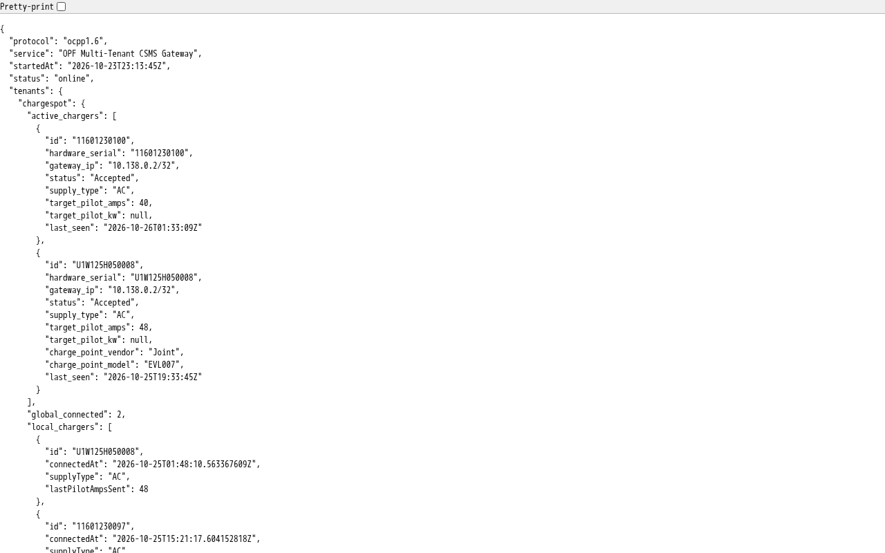Screenshot of chargespot.ai