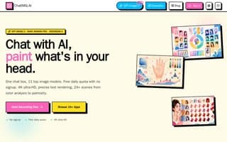 Screenshot of chatimg.ai