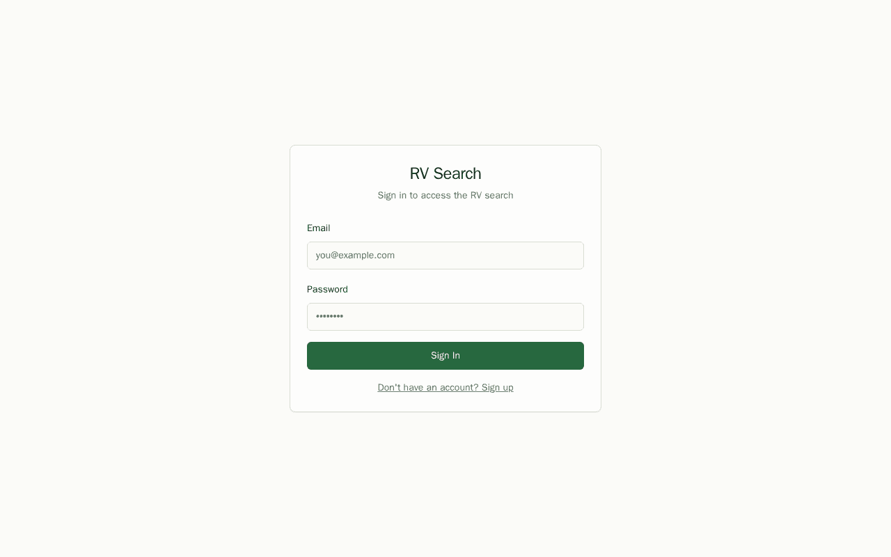 Screenshot of chatrv.ai