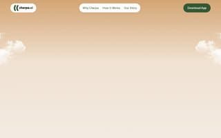 Screenshot of cherpa.ai