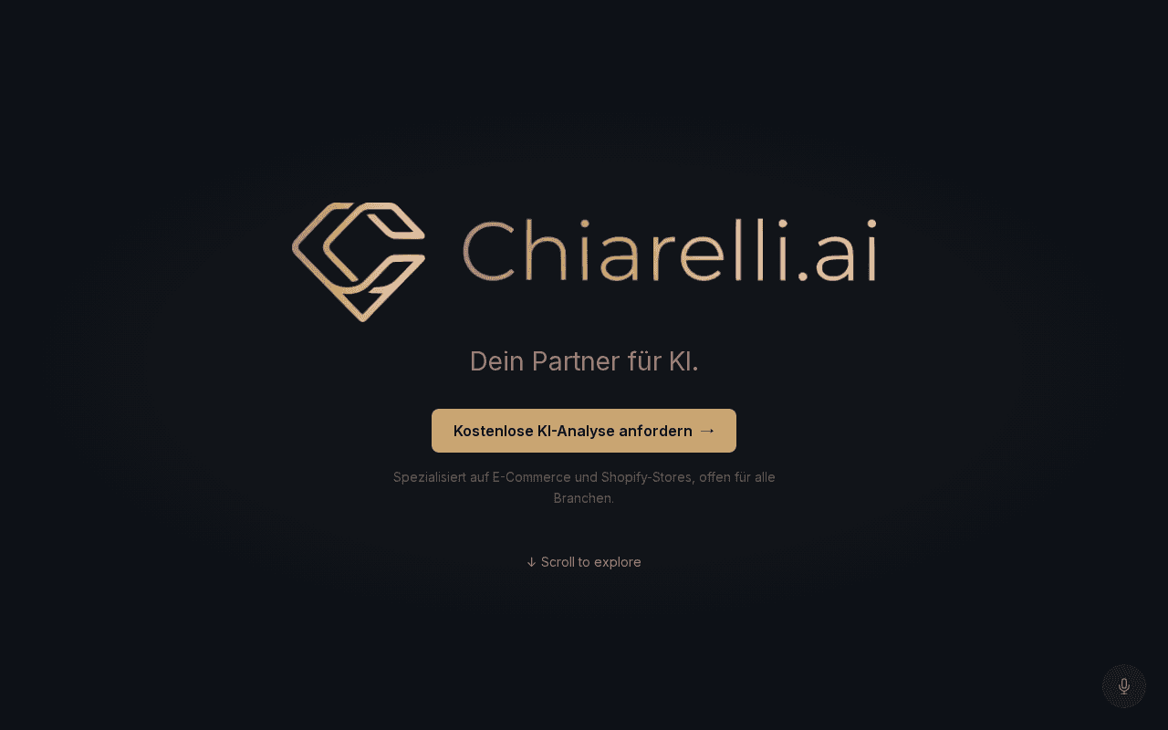 Screenshot of chiarelli.ai