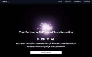 Screenshot of chim.ai