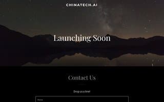 Screenshot of chinatech.ai