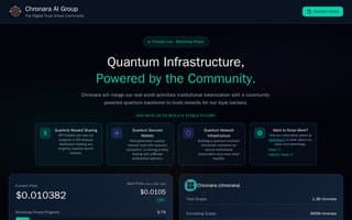 Screenshot of chronara.ai