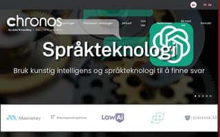 Screenshot of chronosit.ai