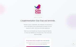 Screenshot of ciaociao.ai