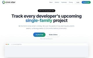 Screenshot of civicstar.ai