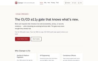 Thumbnail of clamper.ai