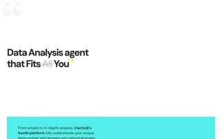 Screenshot of clarityq.ai