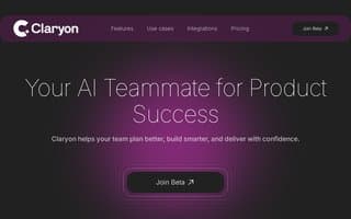 Screenshot of claryon.ai