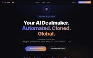 Screenshot of clawr.ai