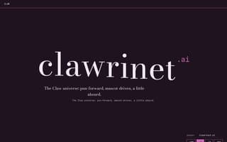 Thumbnail of clawrinet.ai