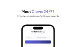 Screenshot of clever247.ai