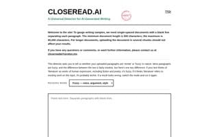 Thumbnail of closeread.ai