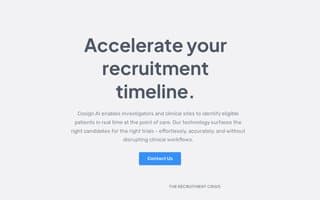 Screenshot of co-sign.ai