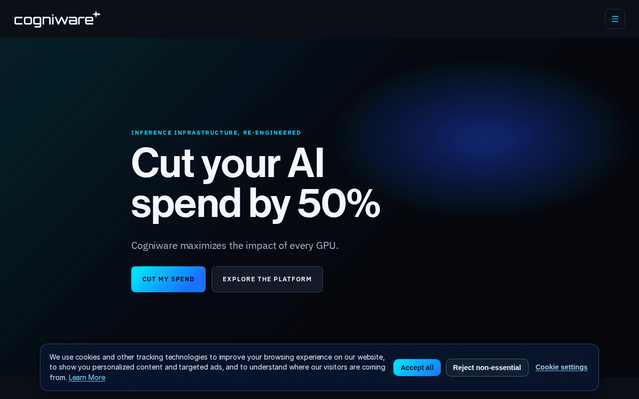 Screenshot of cogniware.ai