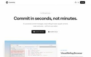Screenshot of commity.ai