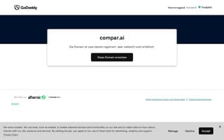 Screenshot of compar.ai