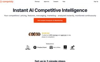 Screenshot of competely.ai