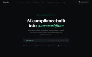 Screenshot of complior.ai