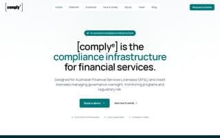 Screenshot of complye.ai