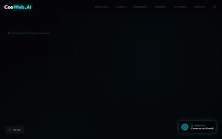 Screenshot of cooweb.ai
