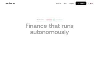 Screenshot of cortena.ai