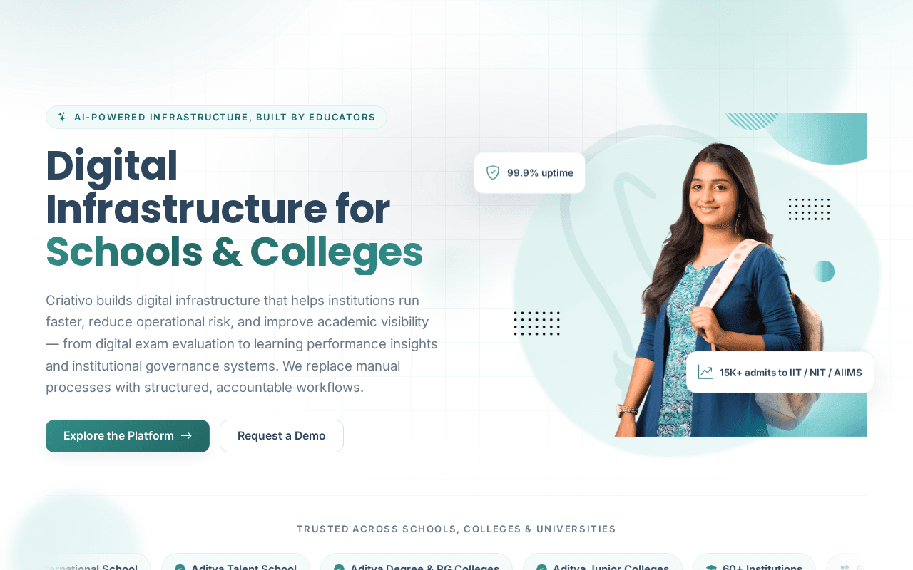 Screenshot of criativo.ai