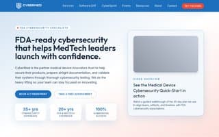 Screenshot of cybermed.ai