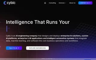 Screenshot of cybic.ai
