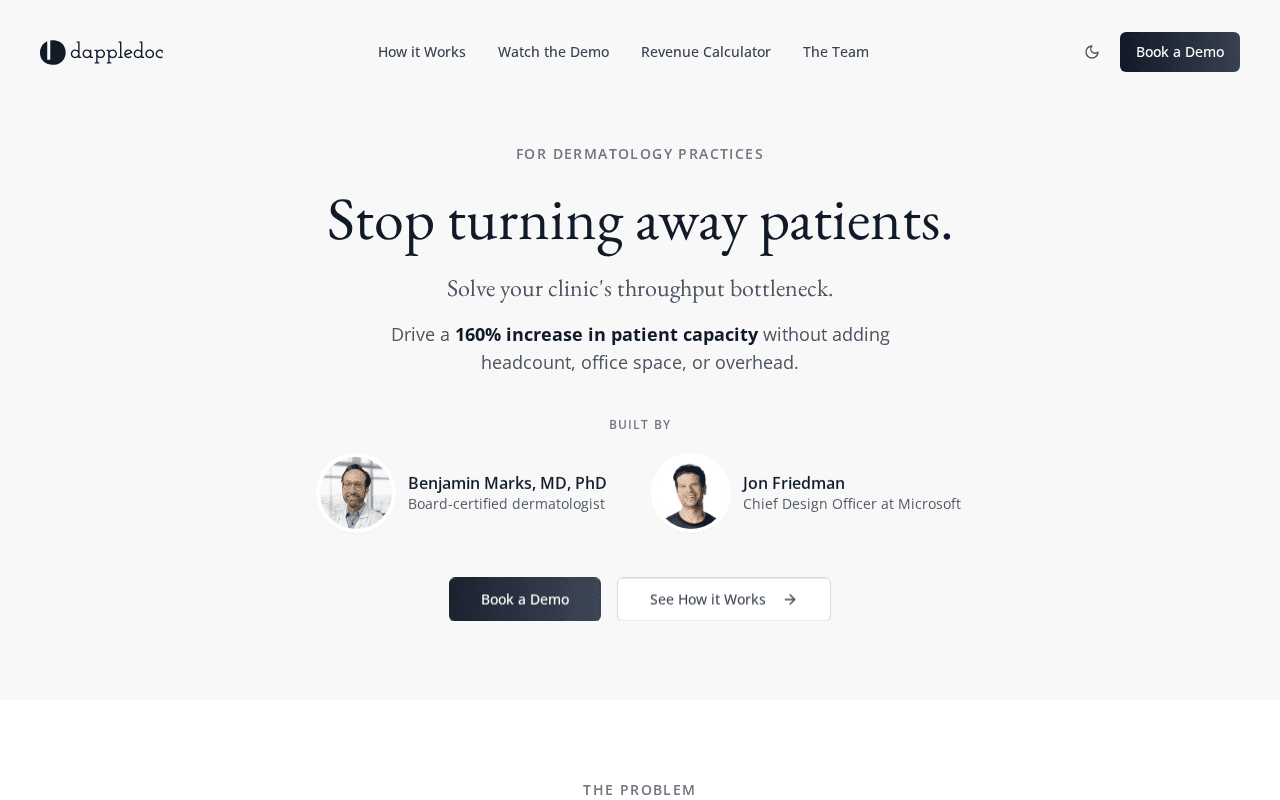 Screenshot of dappledoc.ai