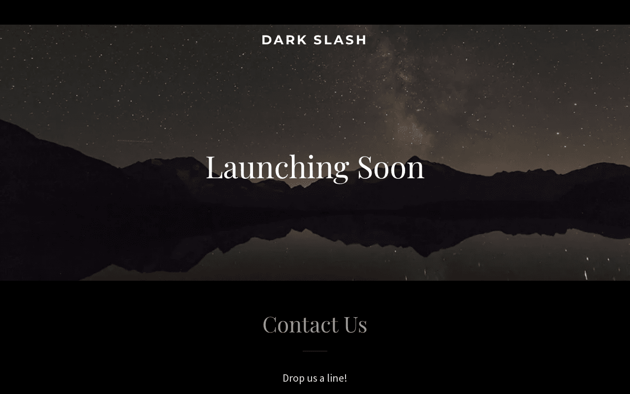 Screenshot of darkslash.ai