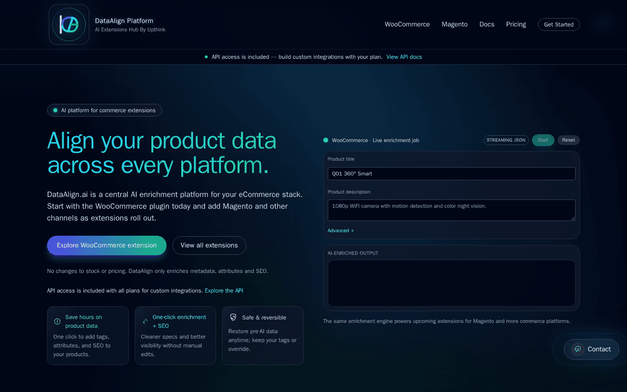 Screenshot of dataalign.ai
