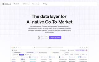 Screenshot of databar.ai