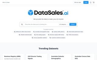 Thumbnail of datasales.ai