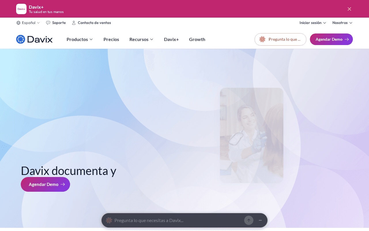 Screenshot of davix.ai