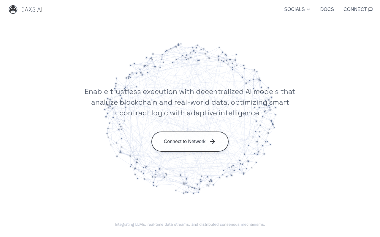 Screenshot of daxs.ai