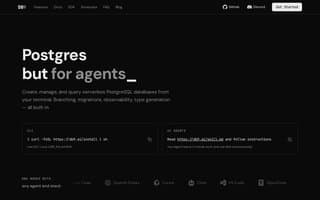 Screenshot of db9.ai